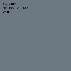 #6C7882 - Pale Sky Color Image